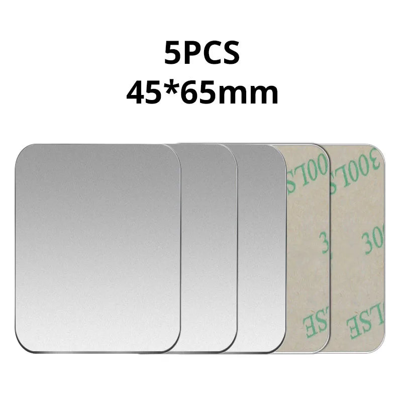 Magnetic Metal Plate For Car Phone Holder Universal Iron Sheet Disk Sticker Mount Mobile Phone Magnet Stand For IPhone