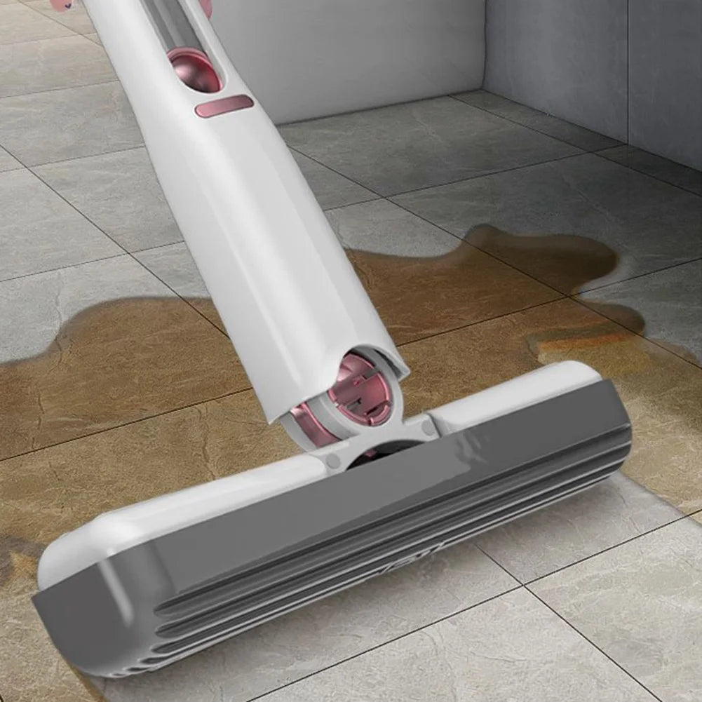 Handheld Mop Multifunctional Small Desktop Mop Handheld Hands-free Washing Sponge Kitchen Hands Free Sponge Absorbs Water Mop