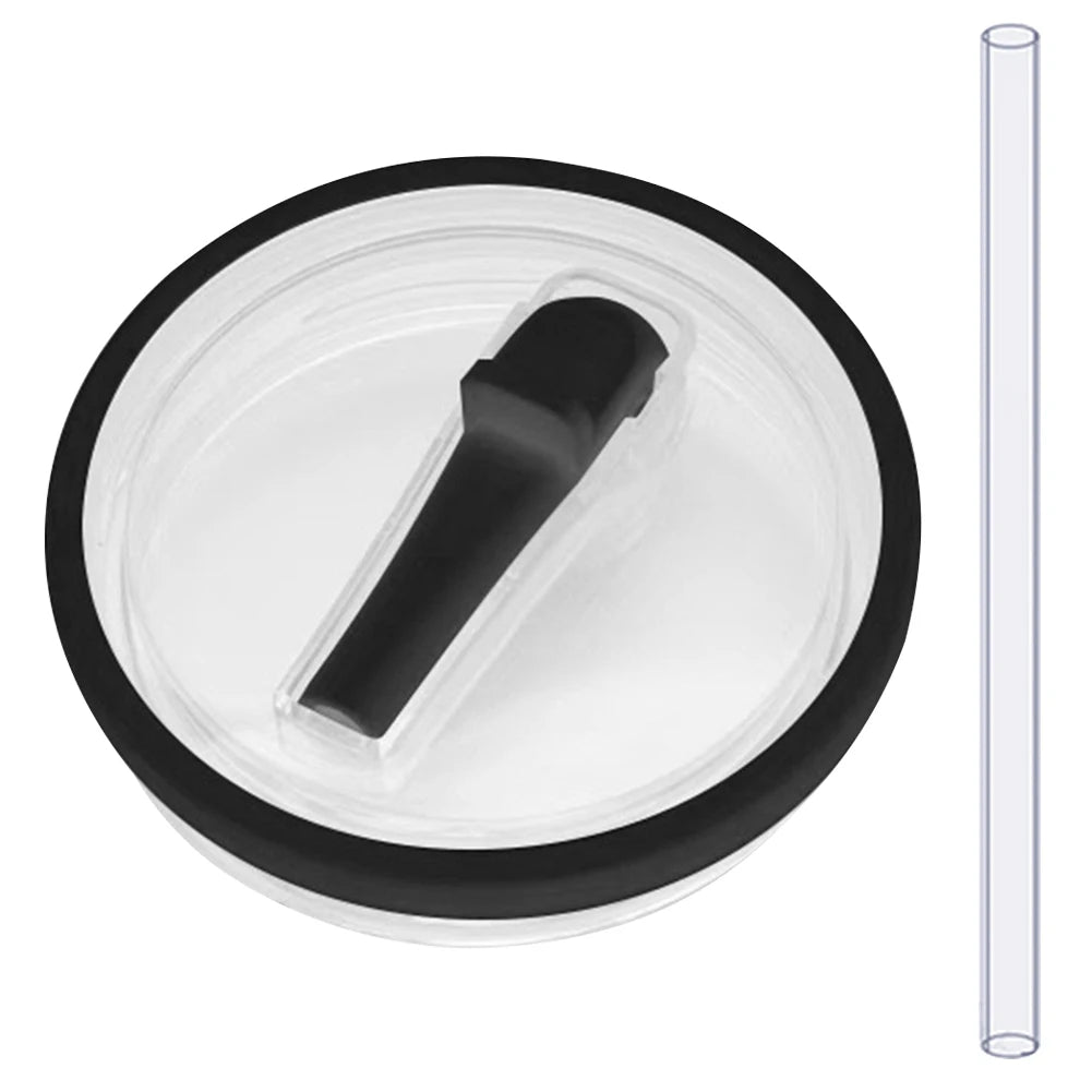 40oz Tumbler Flip Straw Lid Replacement fit for Stanley Quencher Spill Proof Splash Resistant Tumbler Lids Reusable Lids ﻿