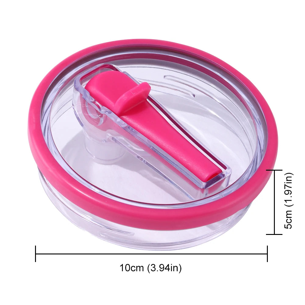 40oz Tumbler Flip Straw Lid Replacement fit for Stanley Quencher Spill Proof Splash Resistant Tumbler Lids Reusable Lids ﻿