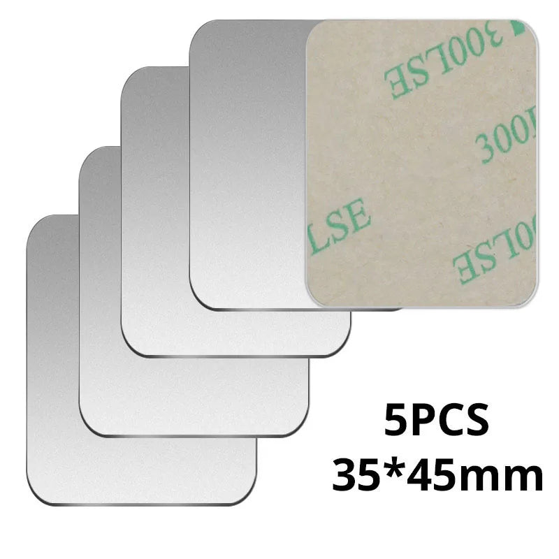Magnetic Metal Plate For Car Phone Holder Universal Iron Sheet Disk Sticker Mount Mobile Phone Magnet Stand For IPhone